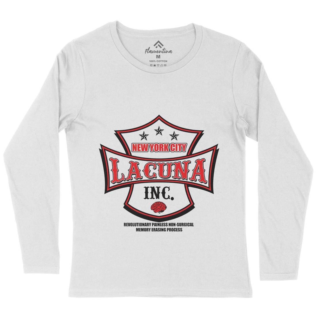 Lacuna Inc Womens Long Sleeve T-Shirt Space D391