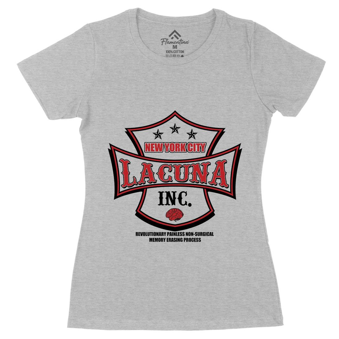 Lacuna Inc Womens Organic Crew Neck T-Shirt Space D391