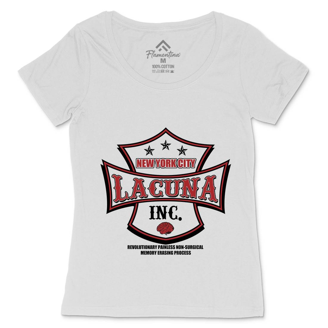 Lacuna Inc Womens Scoop Neck T-Shirt Space D391