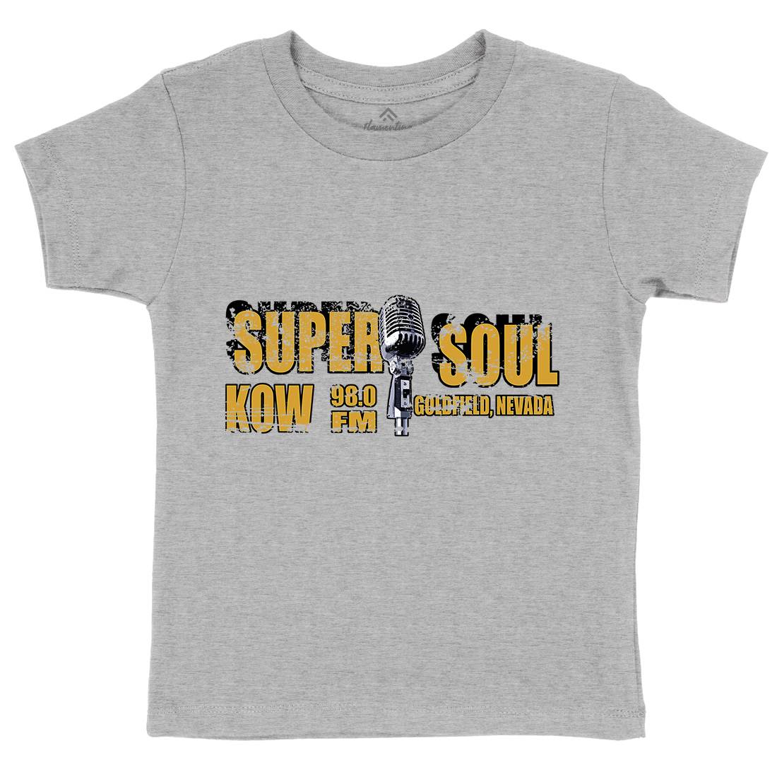 Super Soul Kids Crew Neck T-Shirt Music D392