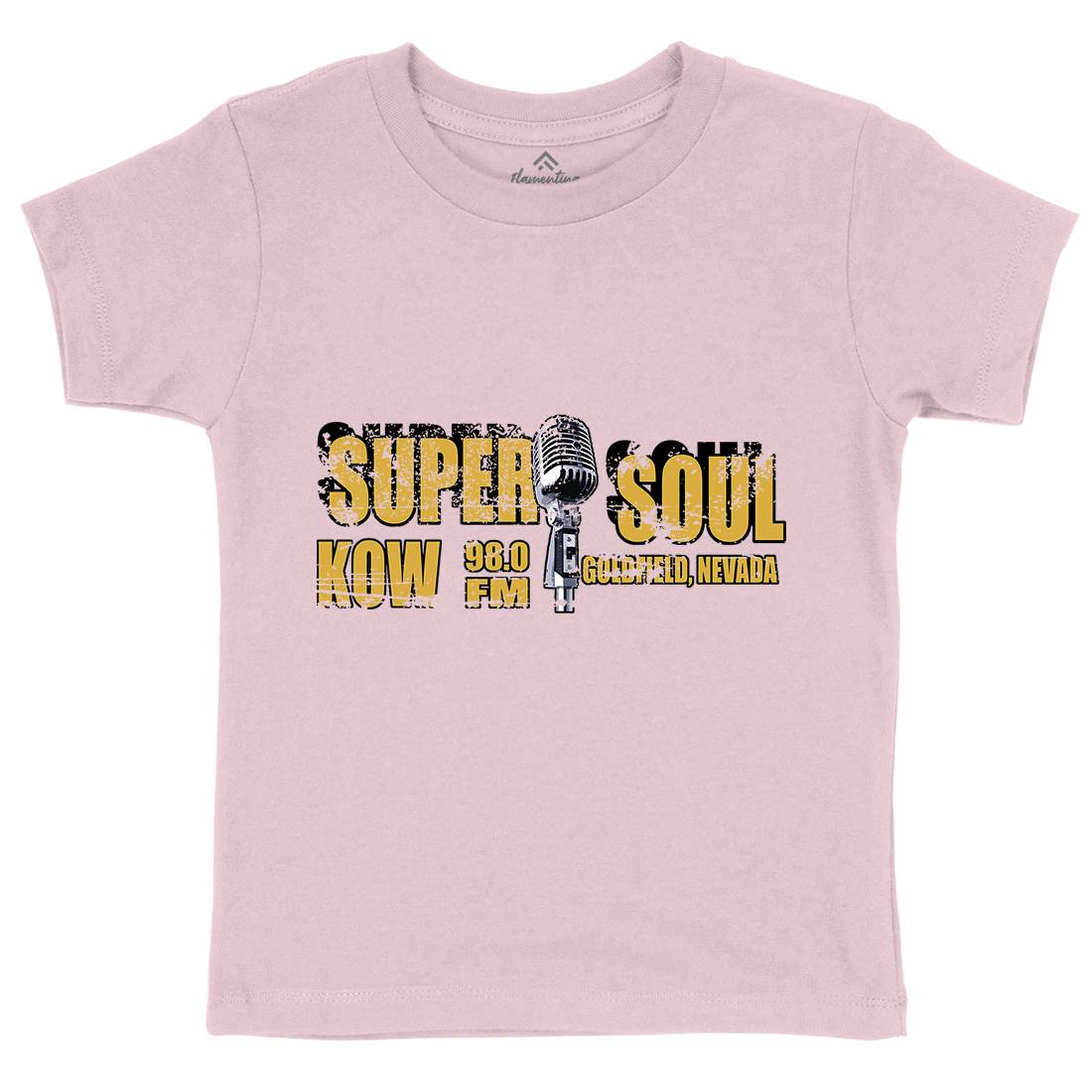 Super Soul Kids Organic Crew Neck T-Shirt Music D392