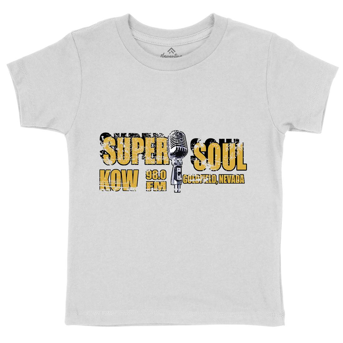 Super Soul Kids Organic Crew Neck T-Shirt Music D392