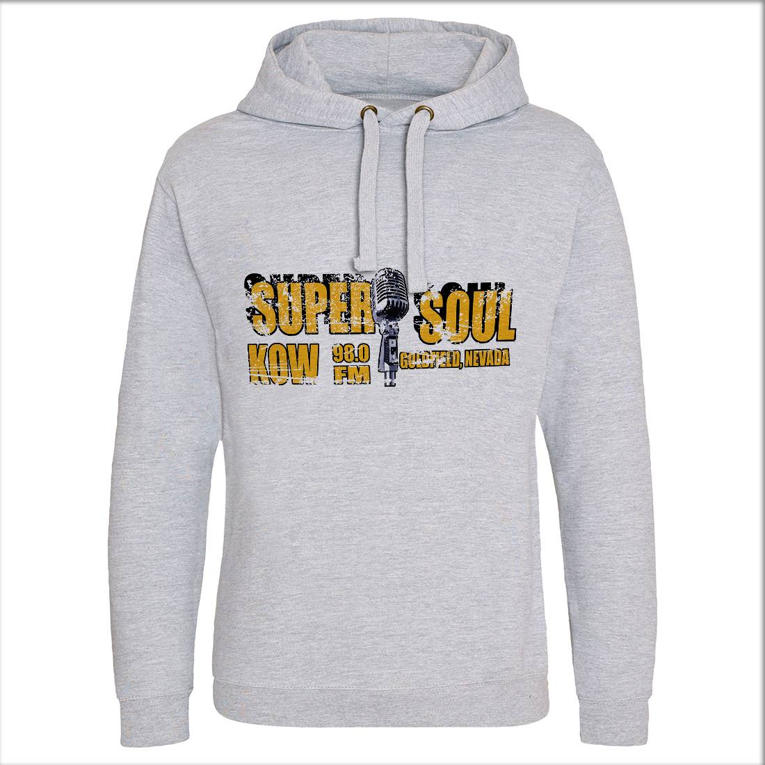 Super Soul Mens Hoodie Without Pocket Music D392