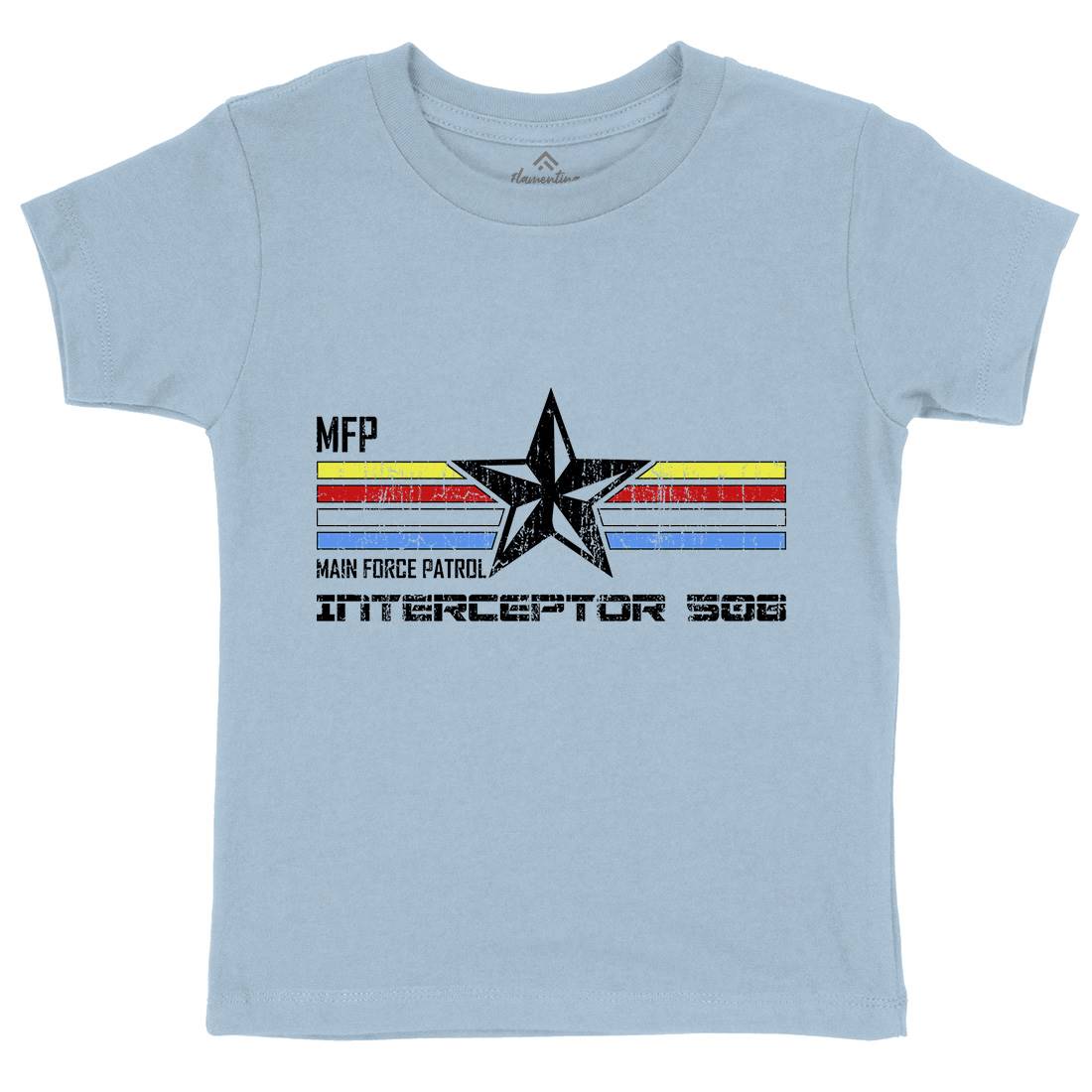 Mfp Kids Organic Crew Neck T-Shirt Cars D394