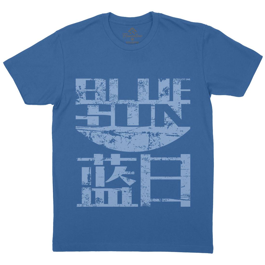 Blue Sun Corp Mens Crew Neck T-Shirt Space D396