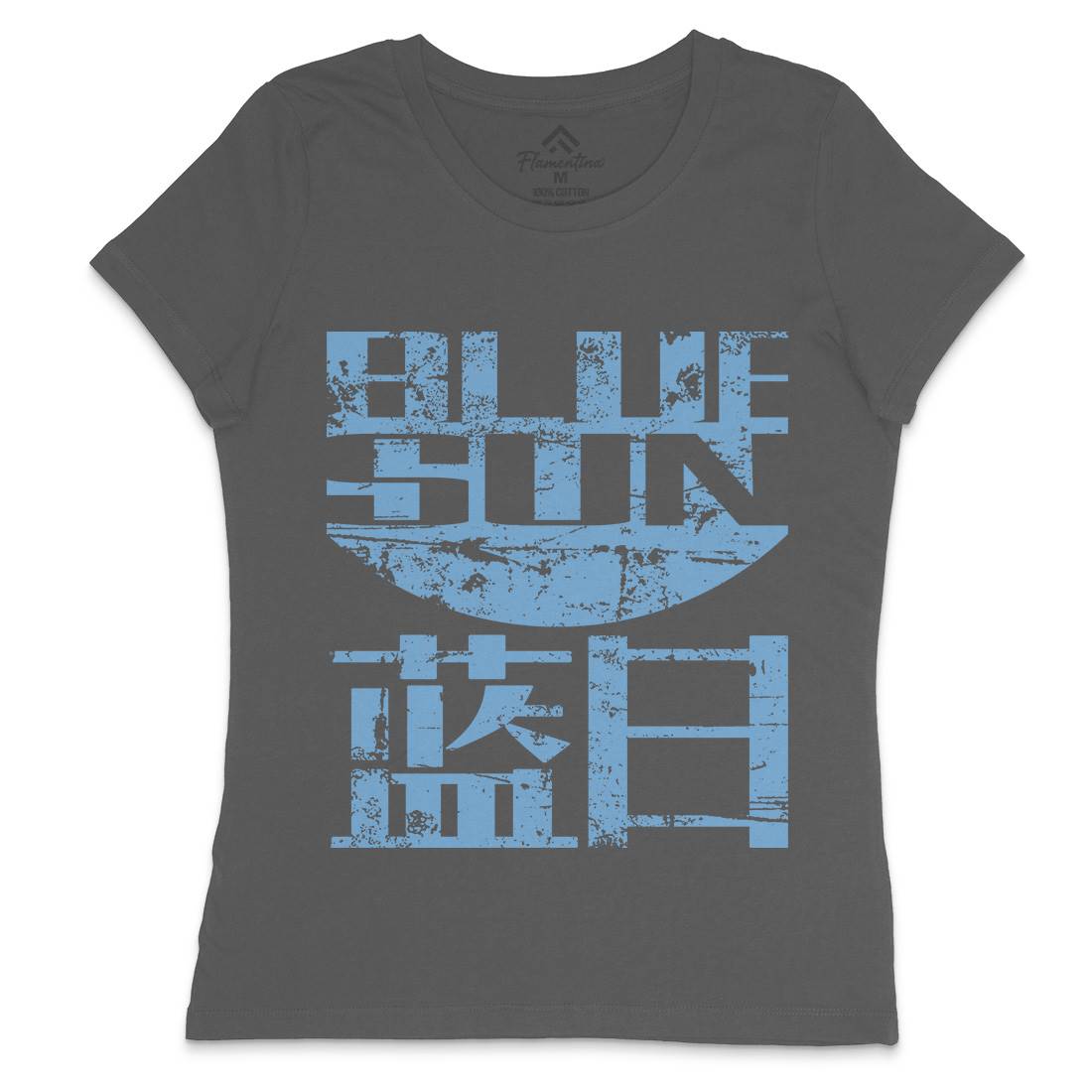 Blue Sun Corp Womens Crew Neck T-Shirt Space D396