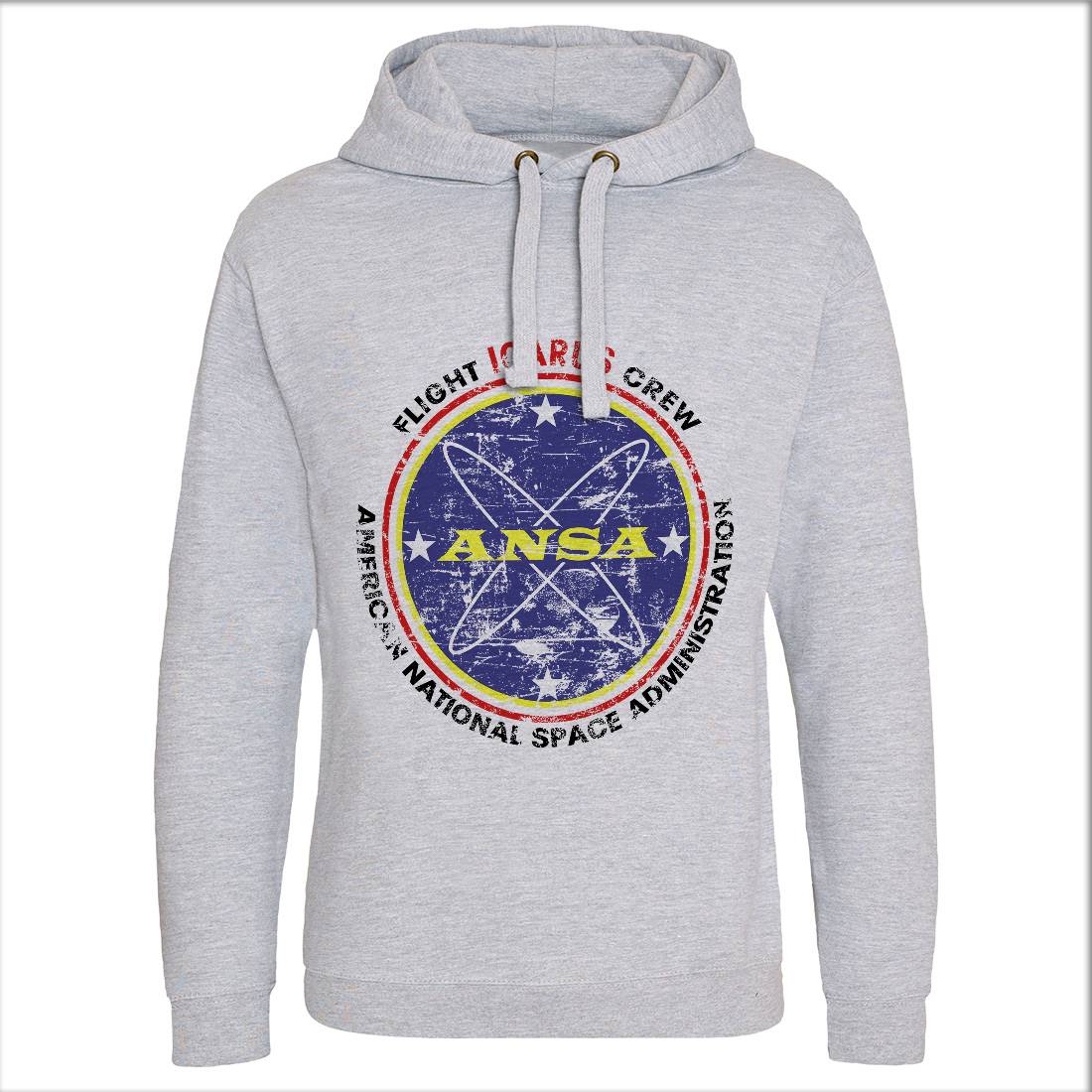 Ansa Mens Hoodie Without Pocket Space D400