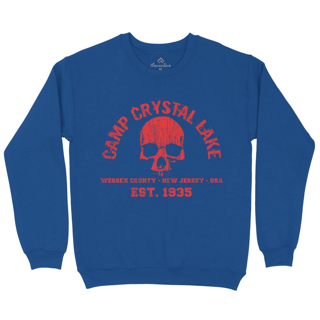 Camp Crystal Lake Kids Crew Neck Sweatshirt Horror D401