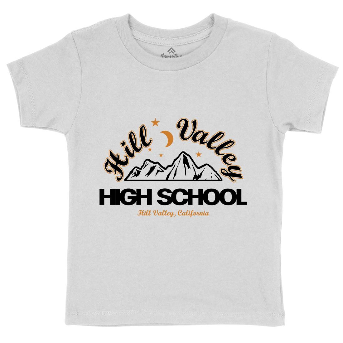 Hill Valley Kids Crew Neck T-Shirt Space D402