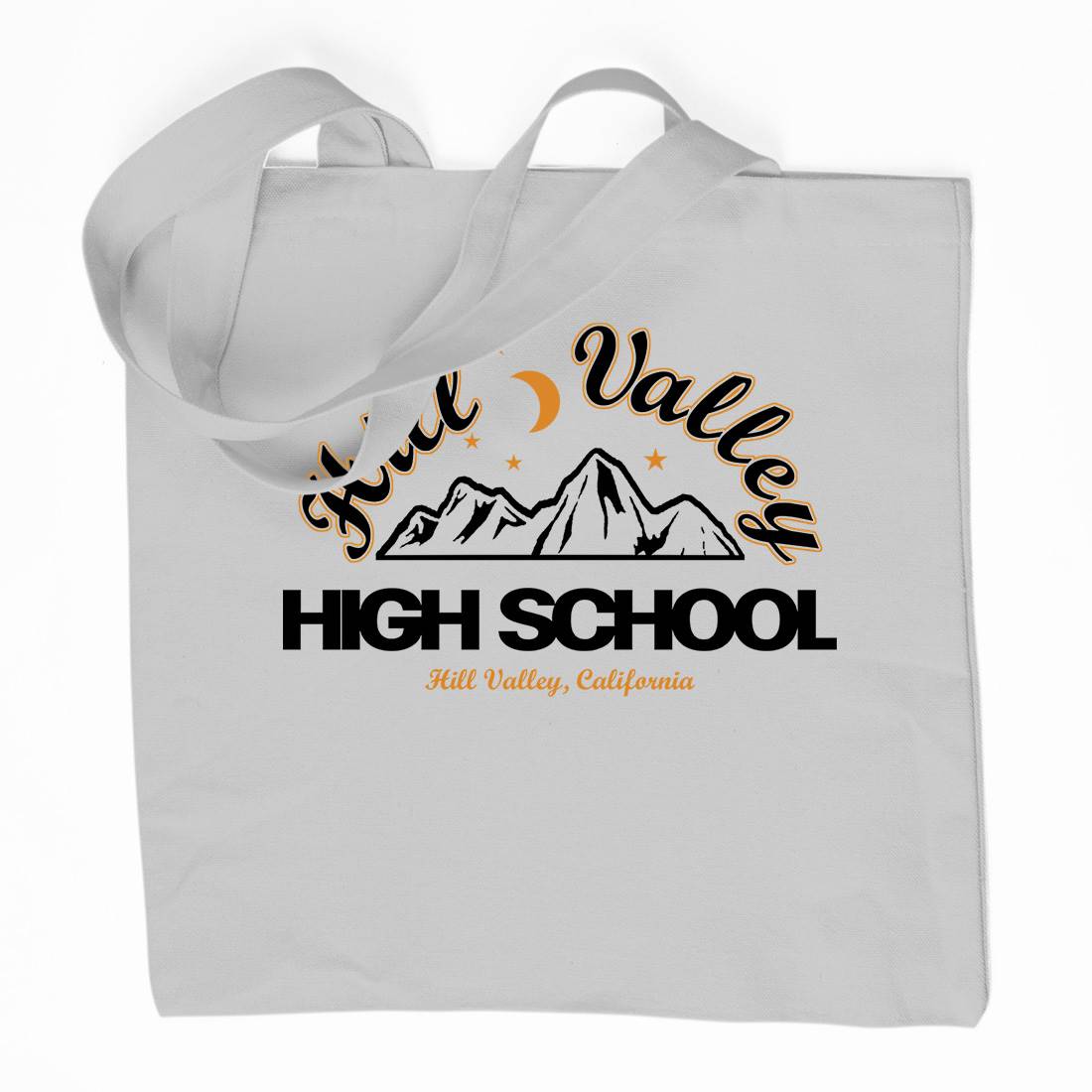 Hill Valley Organic Premium Cotton Tote Bag Space D402