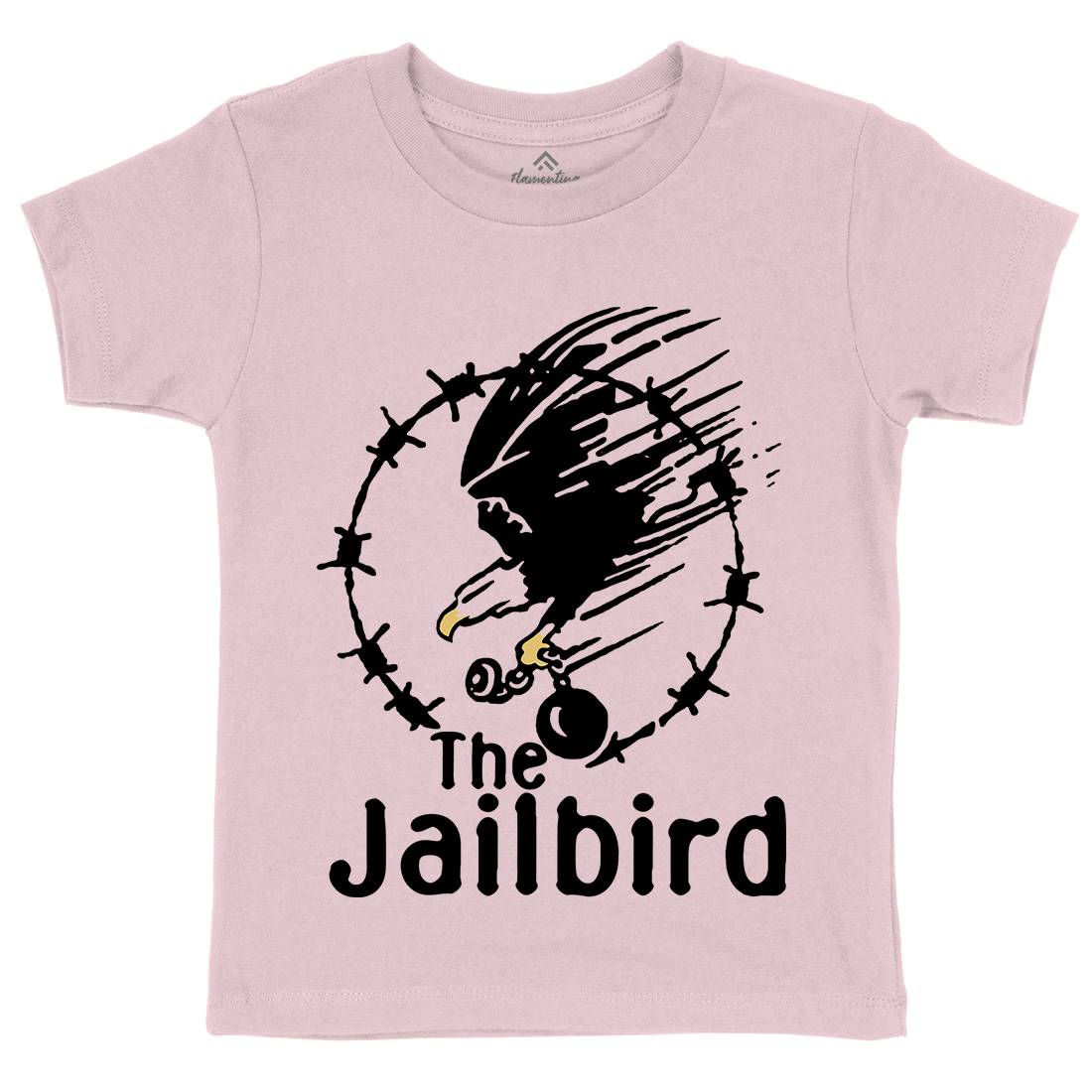 The Jailbird Kids Crew Neck T-Shirt Army D403