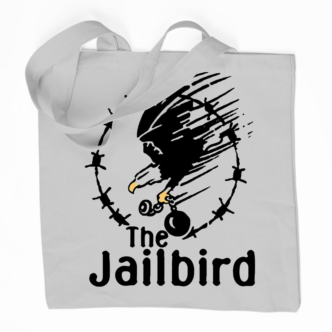 The Jailbird Organic Premium Cotton Tote Bag Army D403