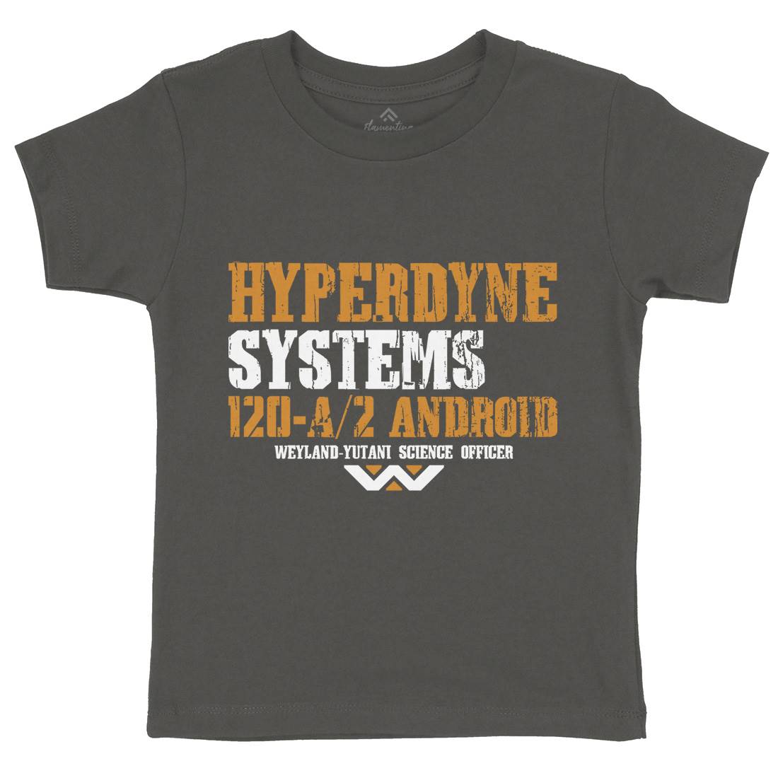 Hyperdyne Systems Kids Crew Neck T-Shirt Space D404