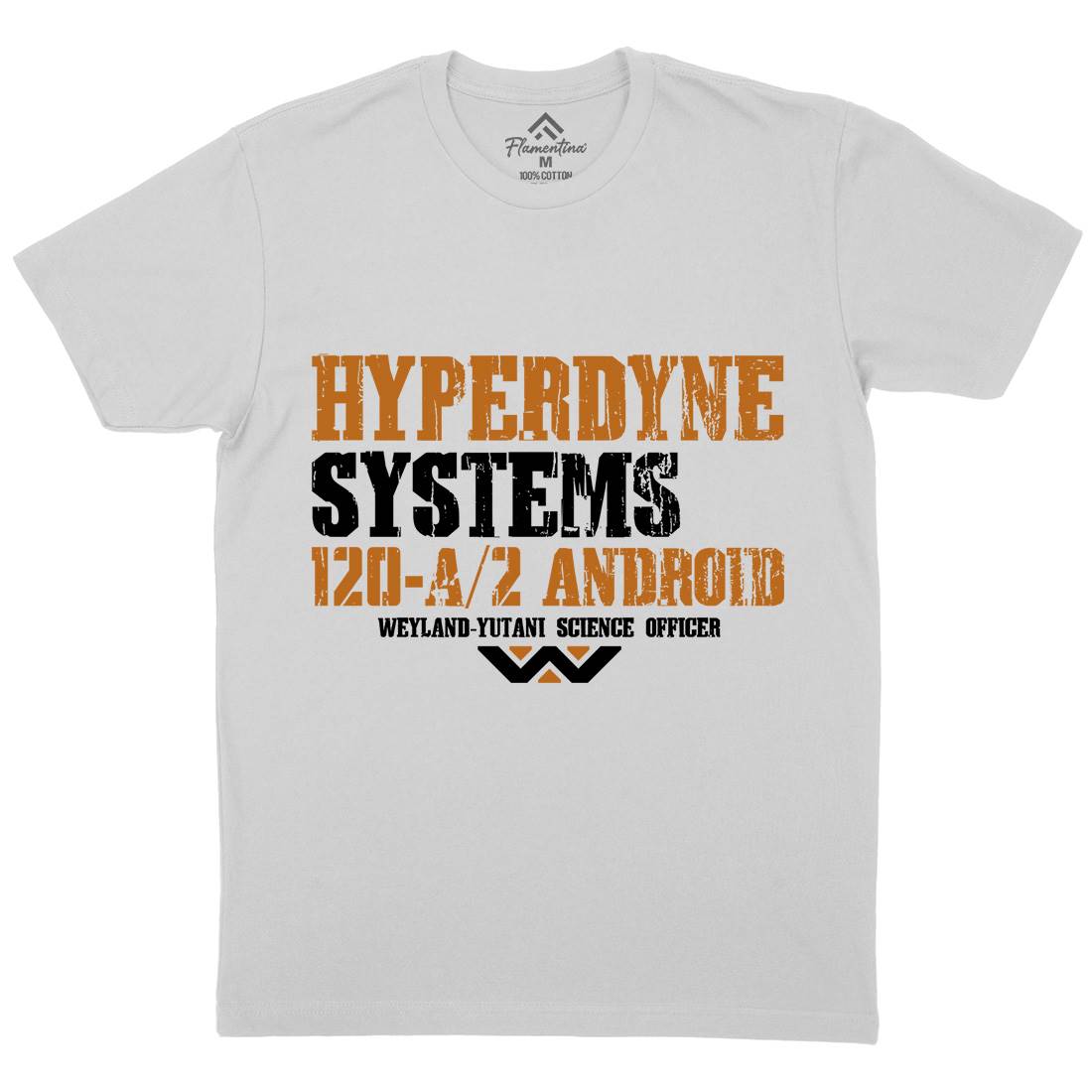 Hyperdyne Systems Mens Crew Neck T-Shirt Space D404