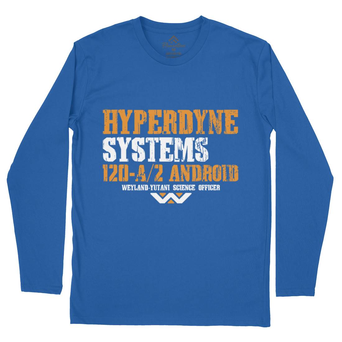 Hyperdyne Systems Mens Long Sleeve T-Shirt Space D404