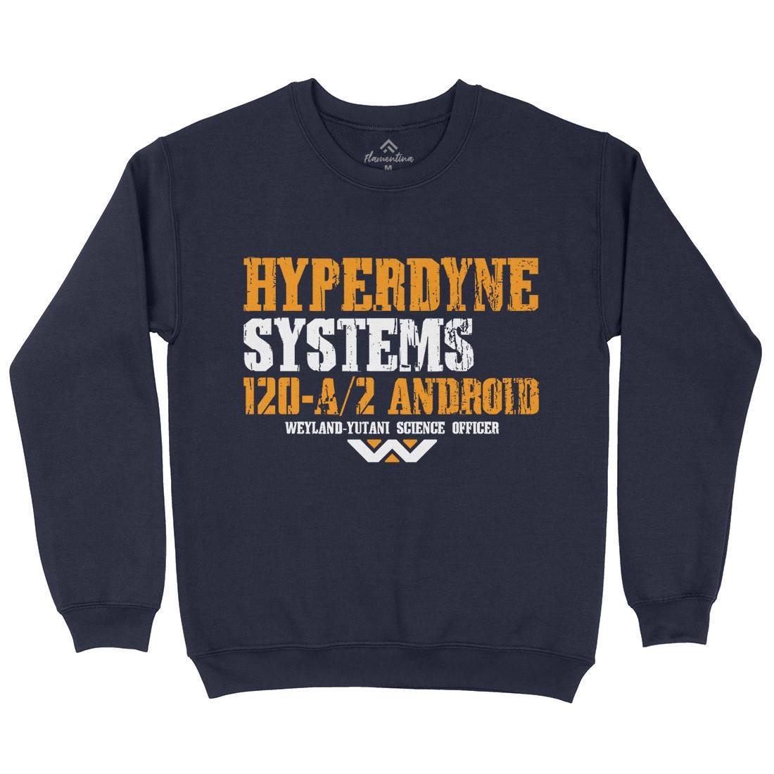 Hyperdyne Systems Mens Crew Neck Sweatshirt Space D404