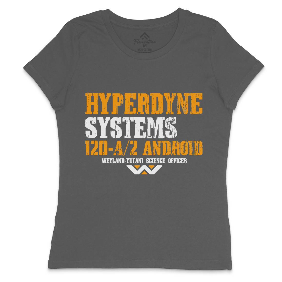 Hyperdyne Systems Womens Crew Neck T-Shirt Space D404