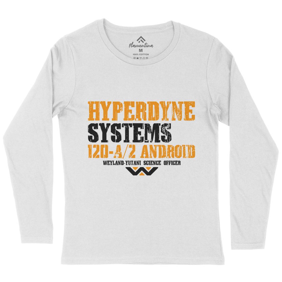 Hyperdyne Systems Womens Long Sleeve T-Shirt Space D404