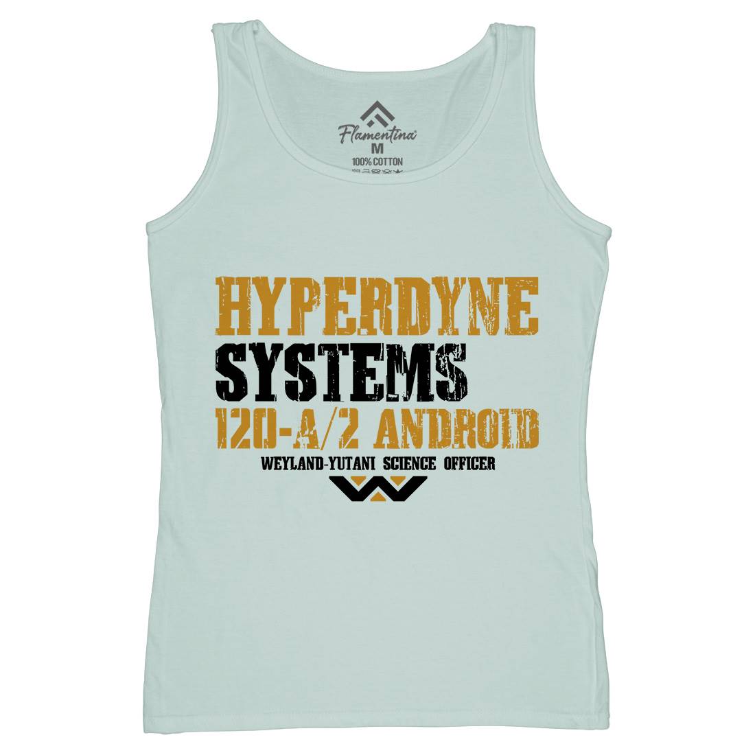 Hyperdyne Systems Womens Organic Tank Top Vest Space D404