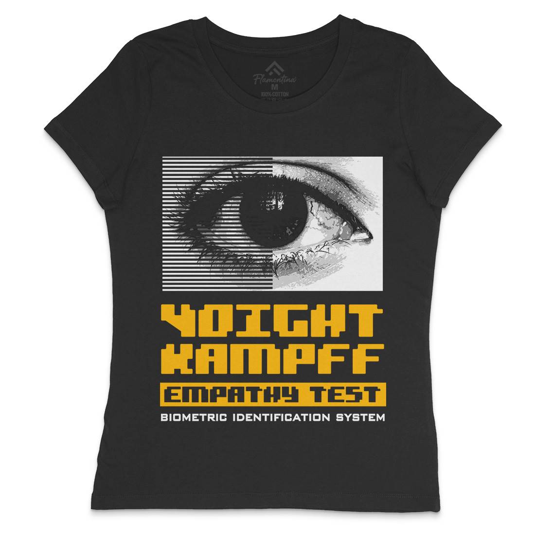 Voight Kampff Womens Crew Neck T-Shirt Space D405