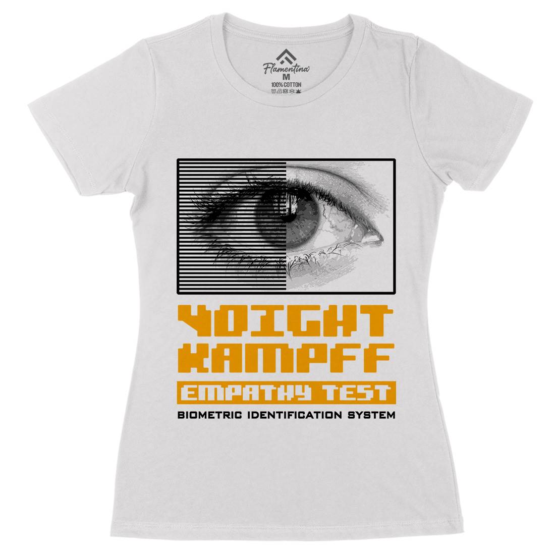 Voight Kampff Womens Organic Crew Neck T-Shirt Space D405