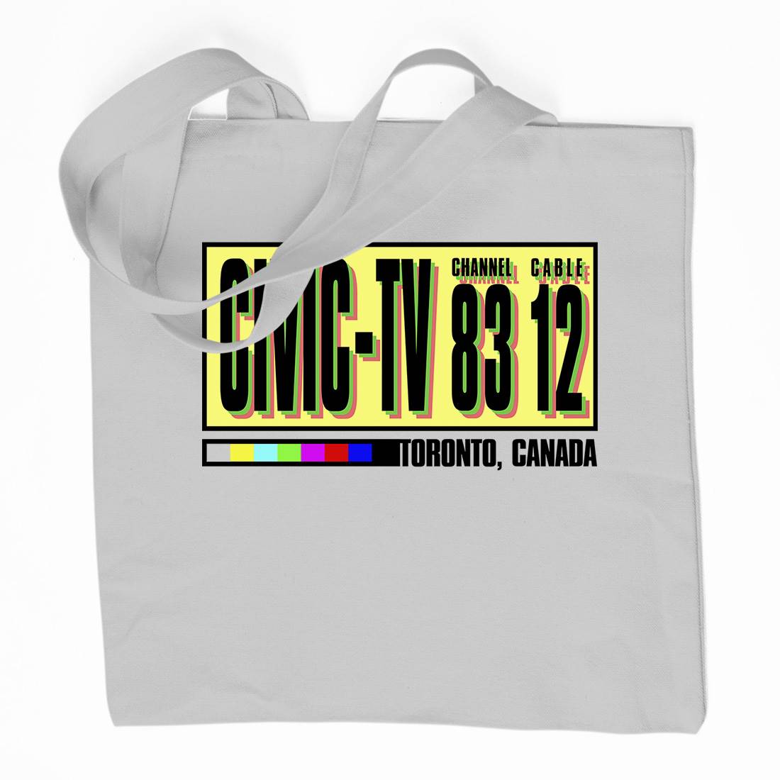 Civic-Tv Organic Premium Cotton Tote Bag Media D406