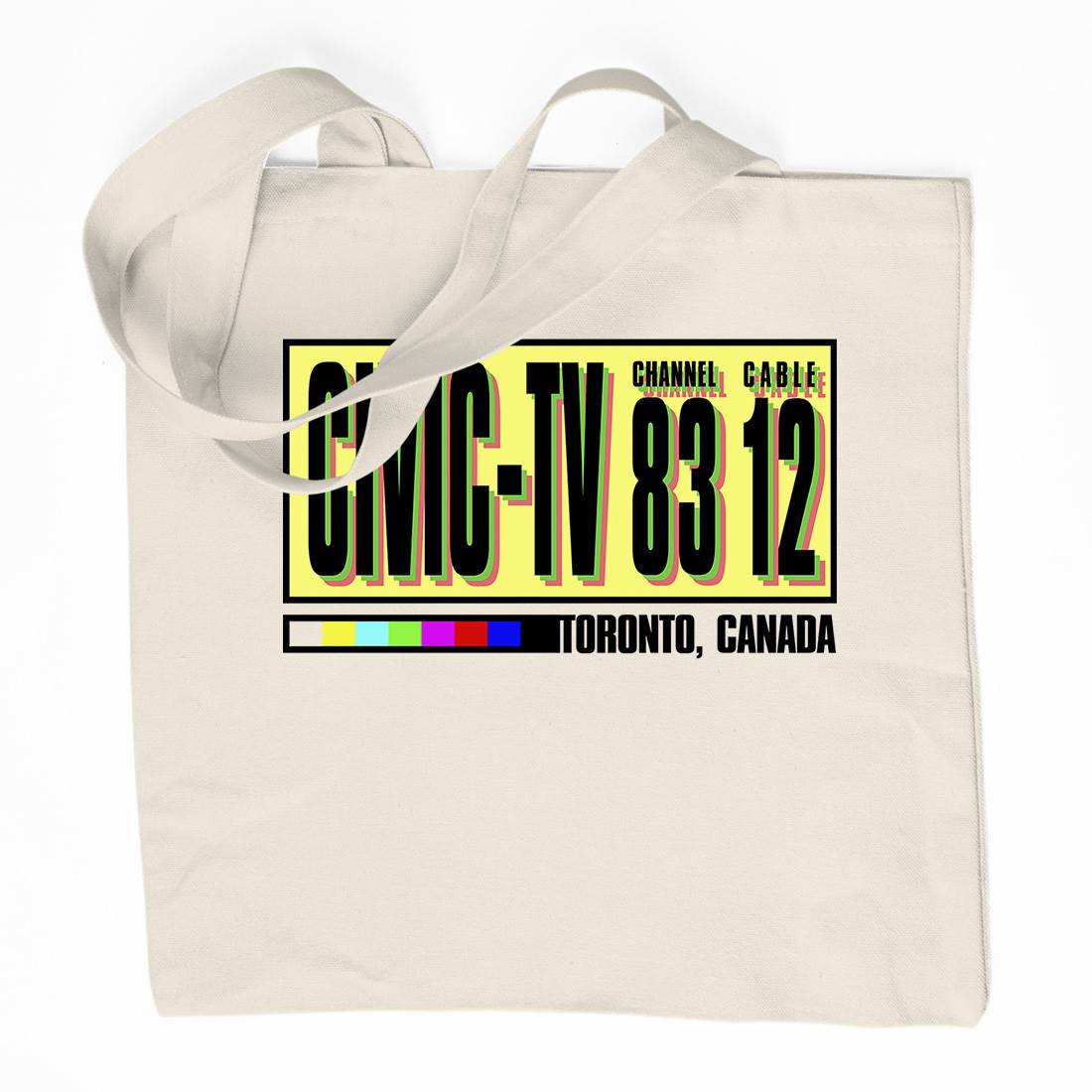 Civic-Tv Organic Premium Cotton Tote Bag Media D406