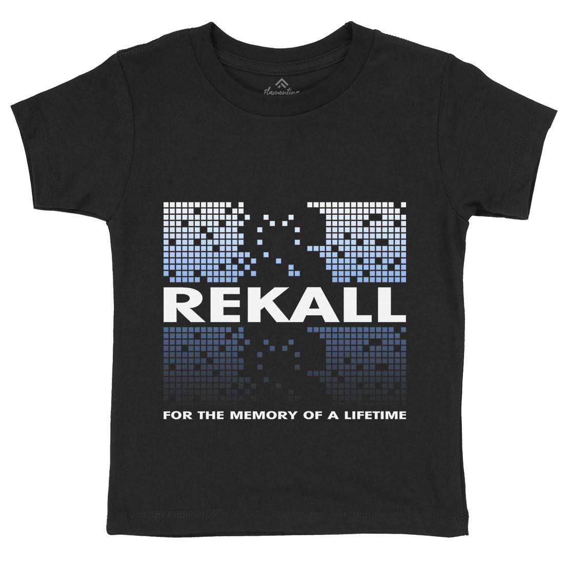Rekall Memory Kids Organic Crew Neck T-Shirt Space D407