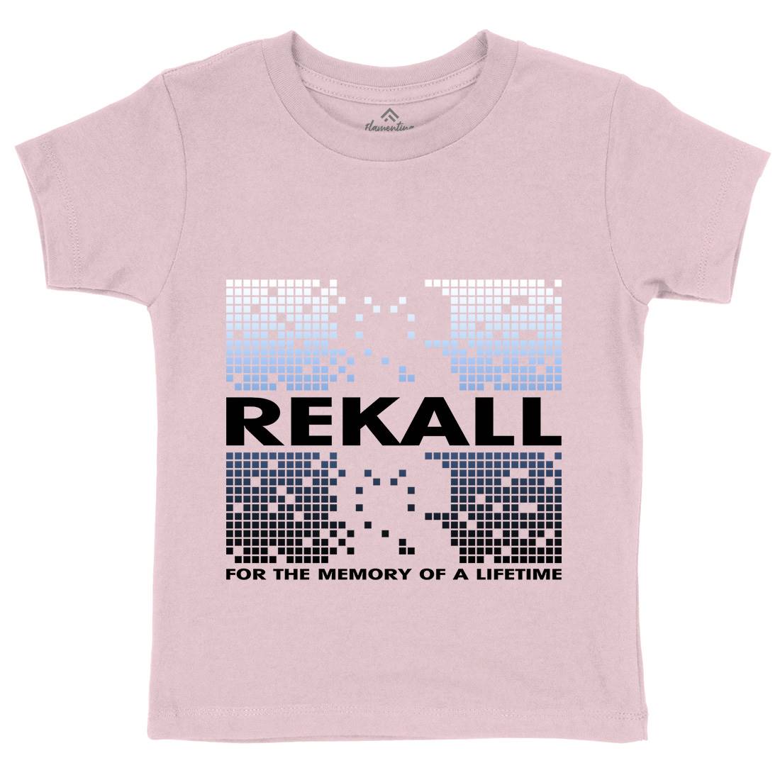 Rekall Memory Kids Organic Crew Neck T-Shirt Space D407