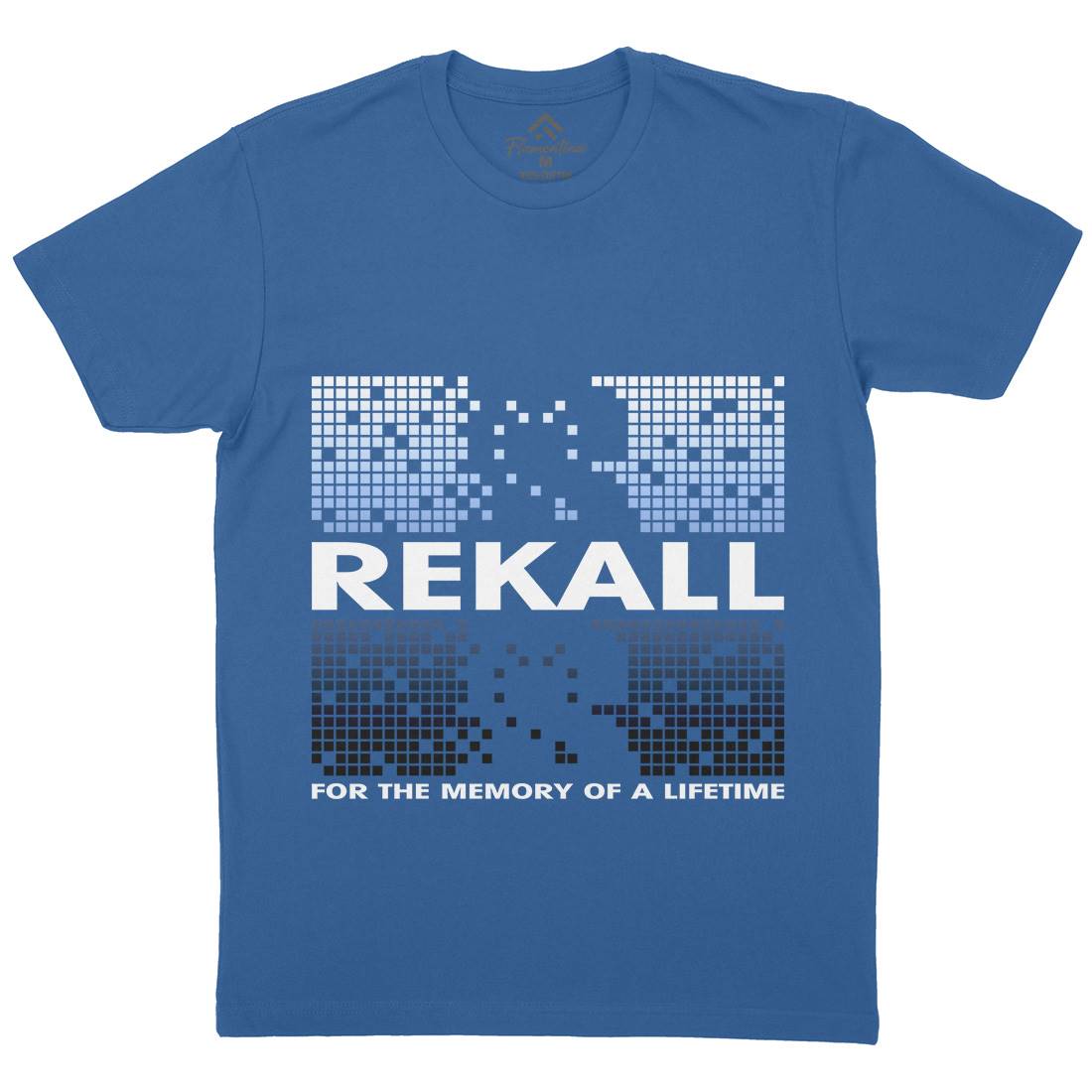 Rekall Memory Mens Crew Neck T-Shirt Space D407
