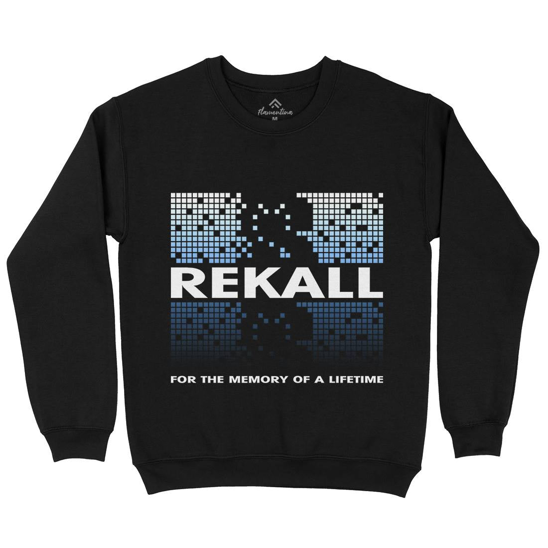 Rekall Memory Mens Crew Neck Sweatshirt Space D407