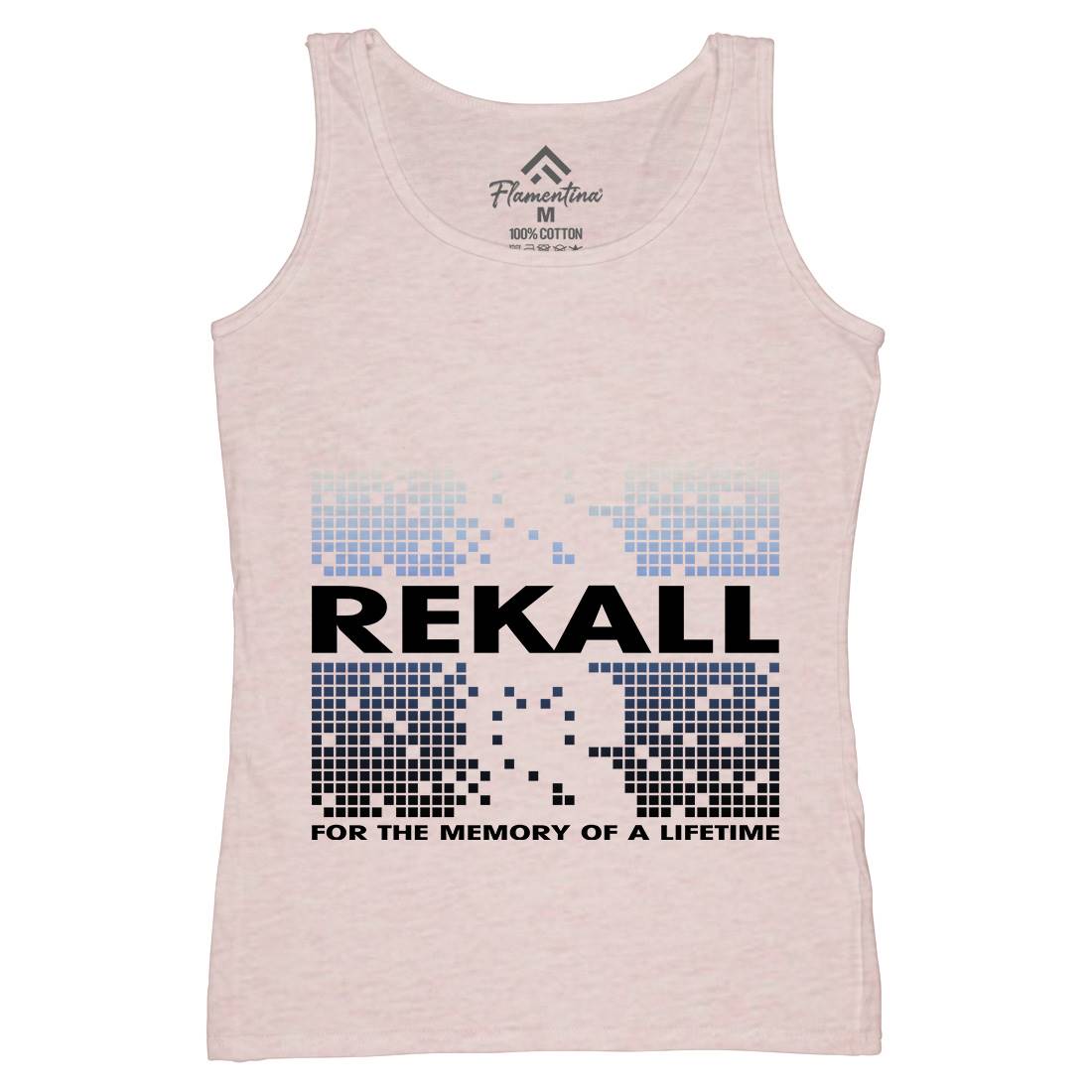 Rekall Memory Womens Organic Tank Top Vest Space D407