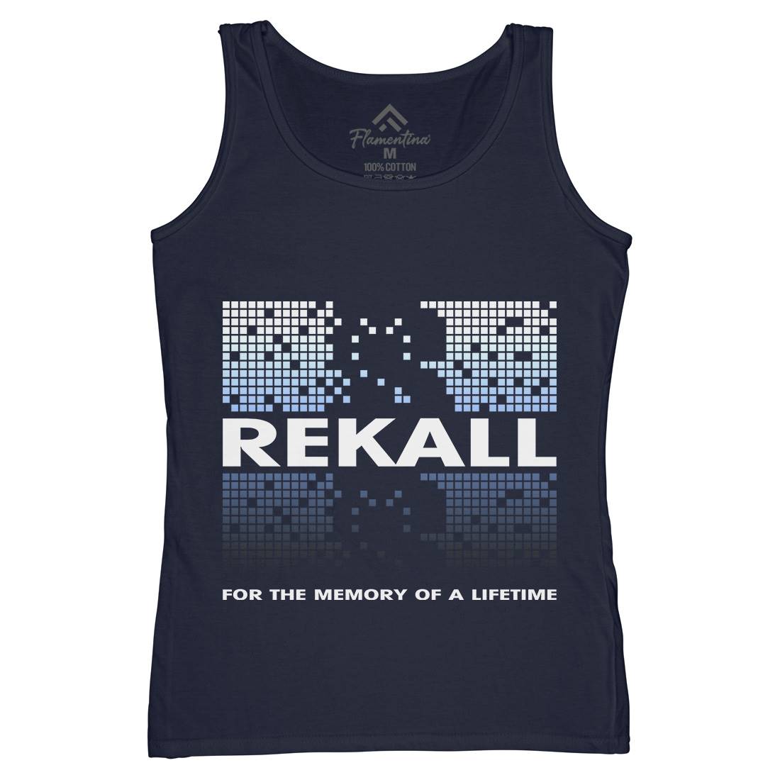 Rekall Memory Womens Organic Tank Top Vest Space D407