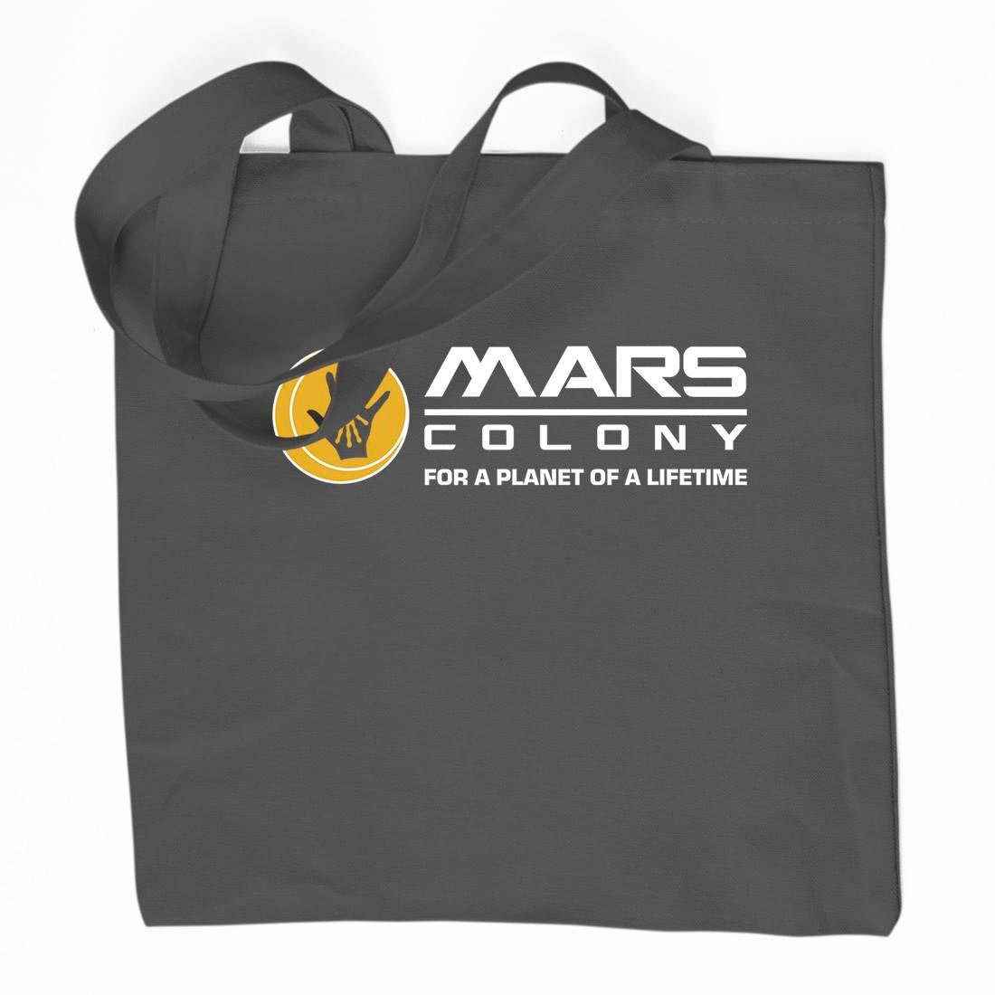 Mars Organic Premium Cotton Tote Bag Space D408