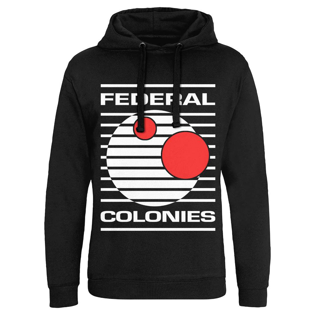 Federal Colonies Mens Hoodie Without Pocket Space D409