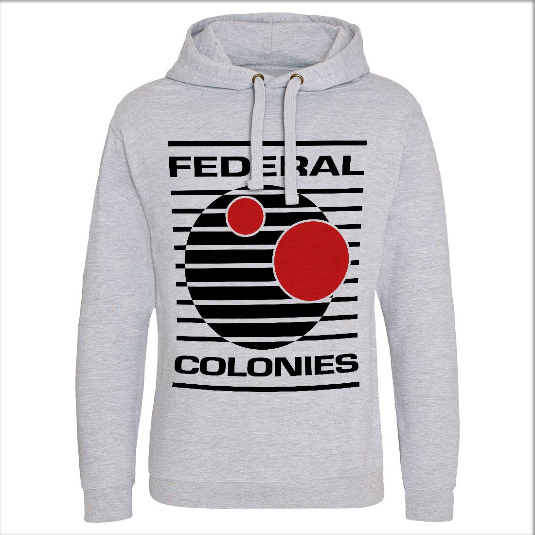 Federal Colonies Mens Hoodie Without Pocket Space D409
