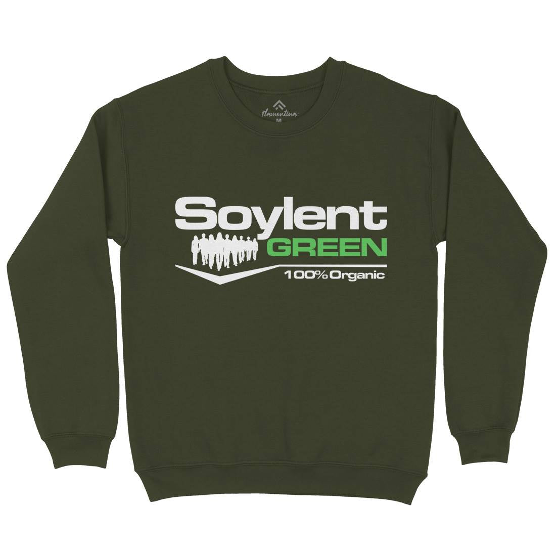 Soylent Green Mens Crew Neck Sweatshirt Horror D410