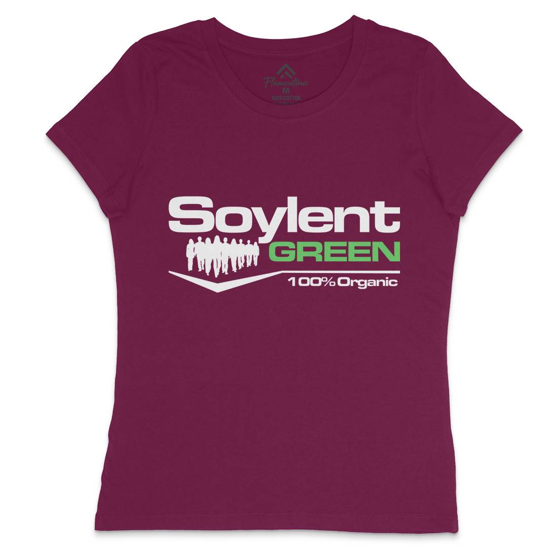 Soylent Green Womens Crew Neck T-Shirt Horror D410