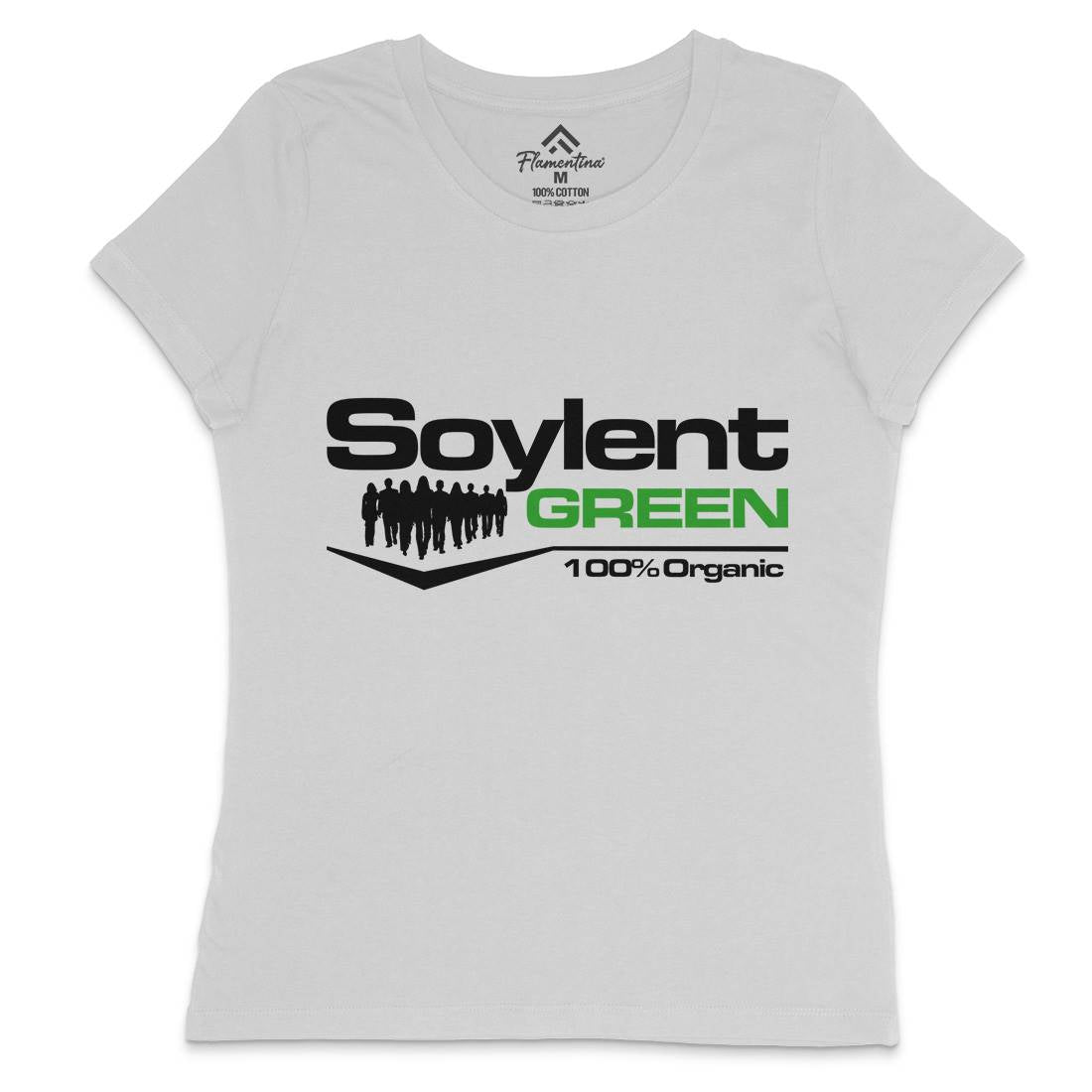 Soylent Green Womens Crew Neck T-Shirt Horror D410