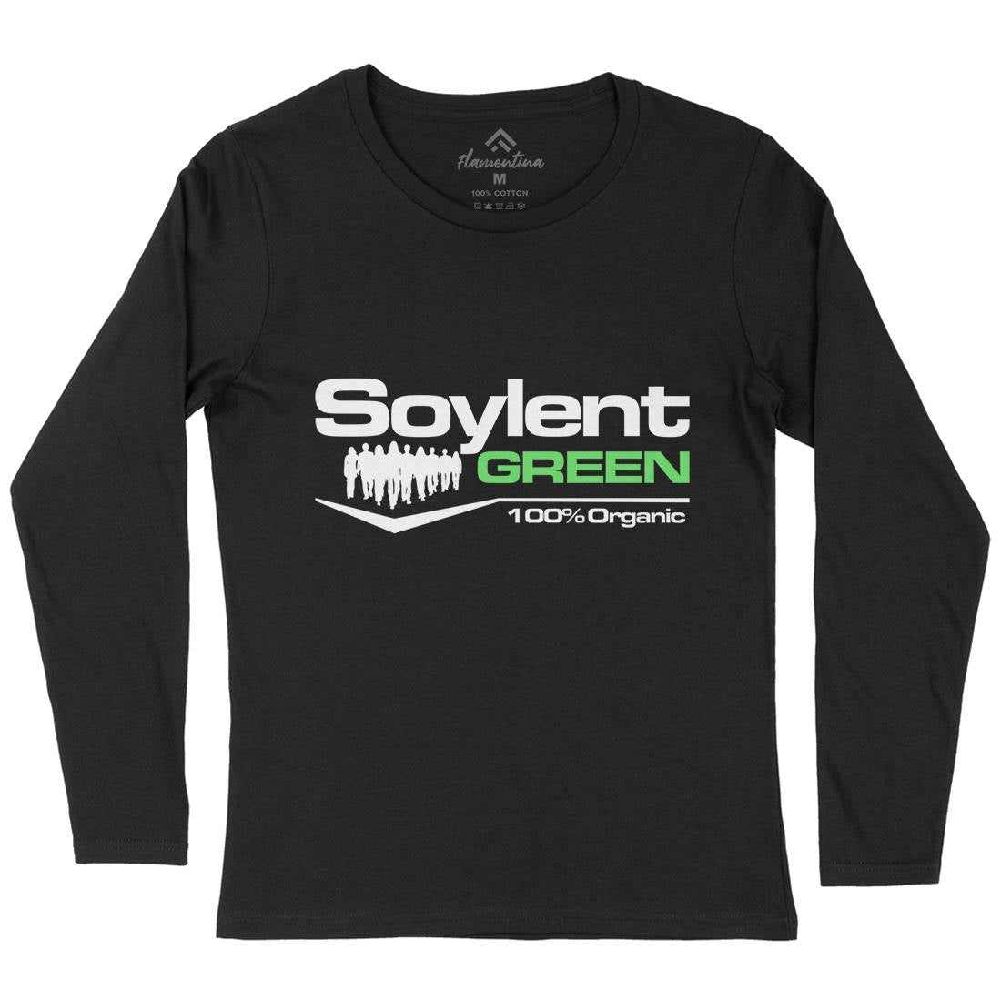 Soylent Green Womens Long Sleeve T-Shirt Horror D410
