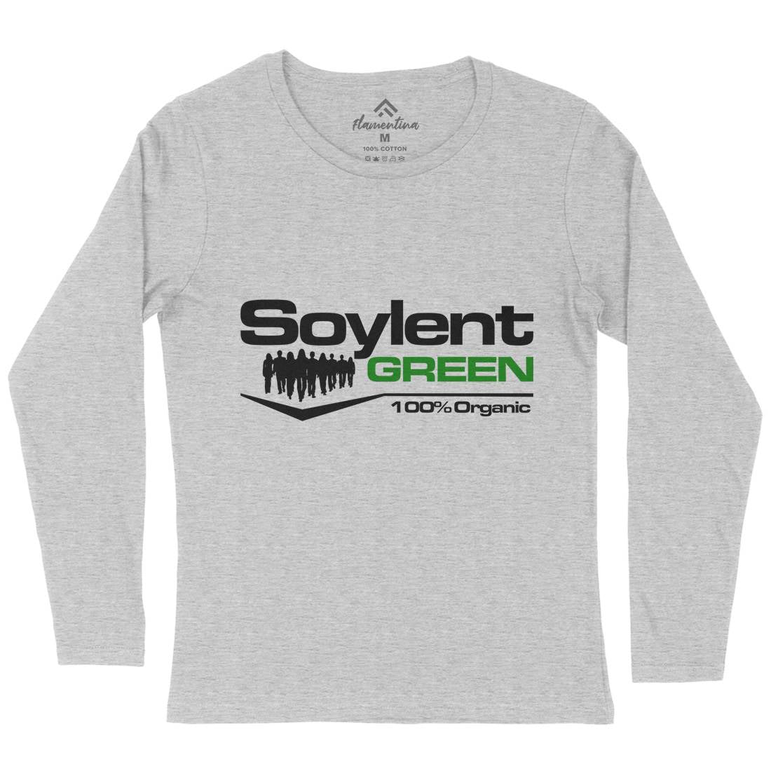 Soylent Green Womens Long Sleeve T-Shirt Horror D410