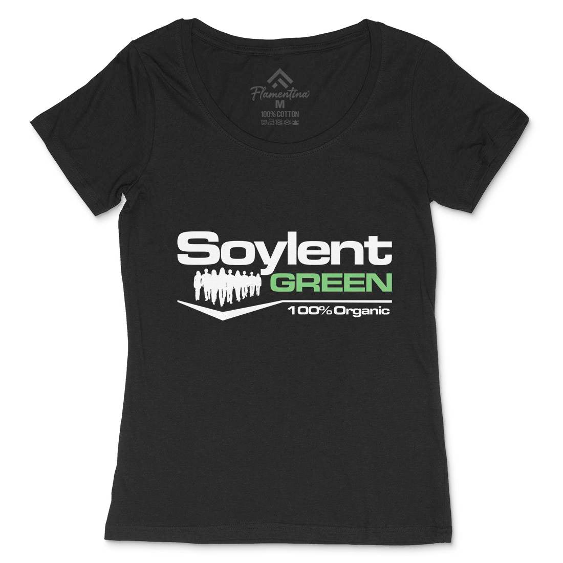 Soylent Green Womens Scoop Neck T-Shirt Horror D410