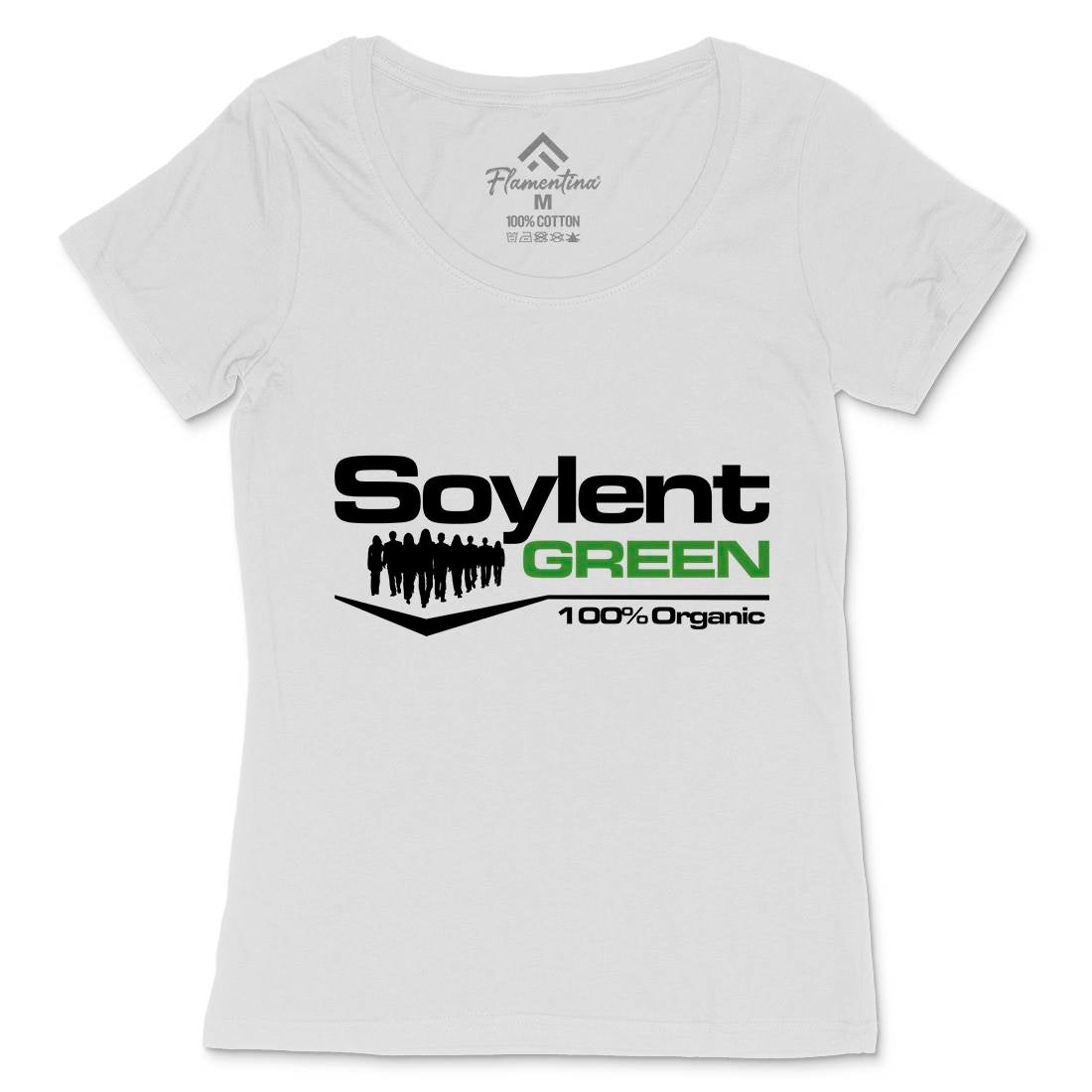 Soylent Green Womens Scoop Neck T-Shirt Horror D410