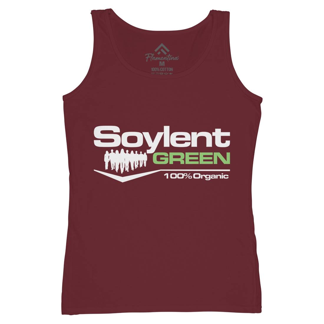 Soylent Green Womens Organic Tank Top Vest Horror D410