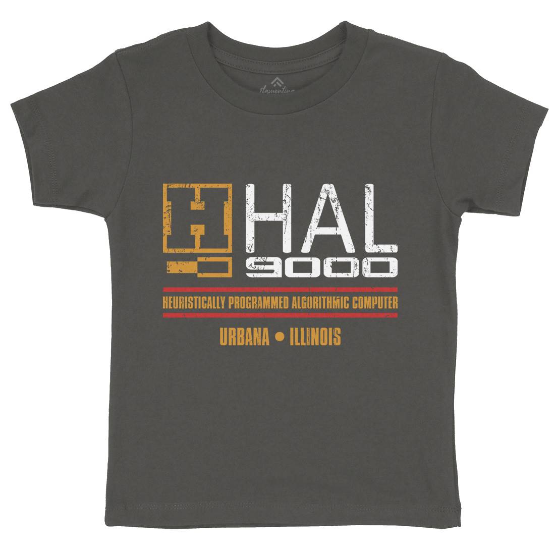 Hal Kids Organic Crew Neck T-Shirt Space D411