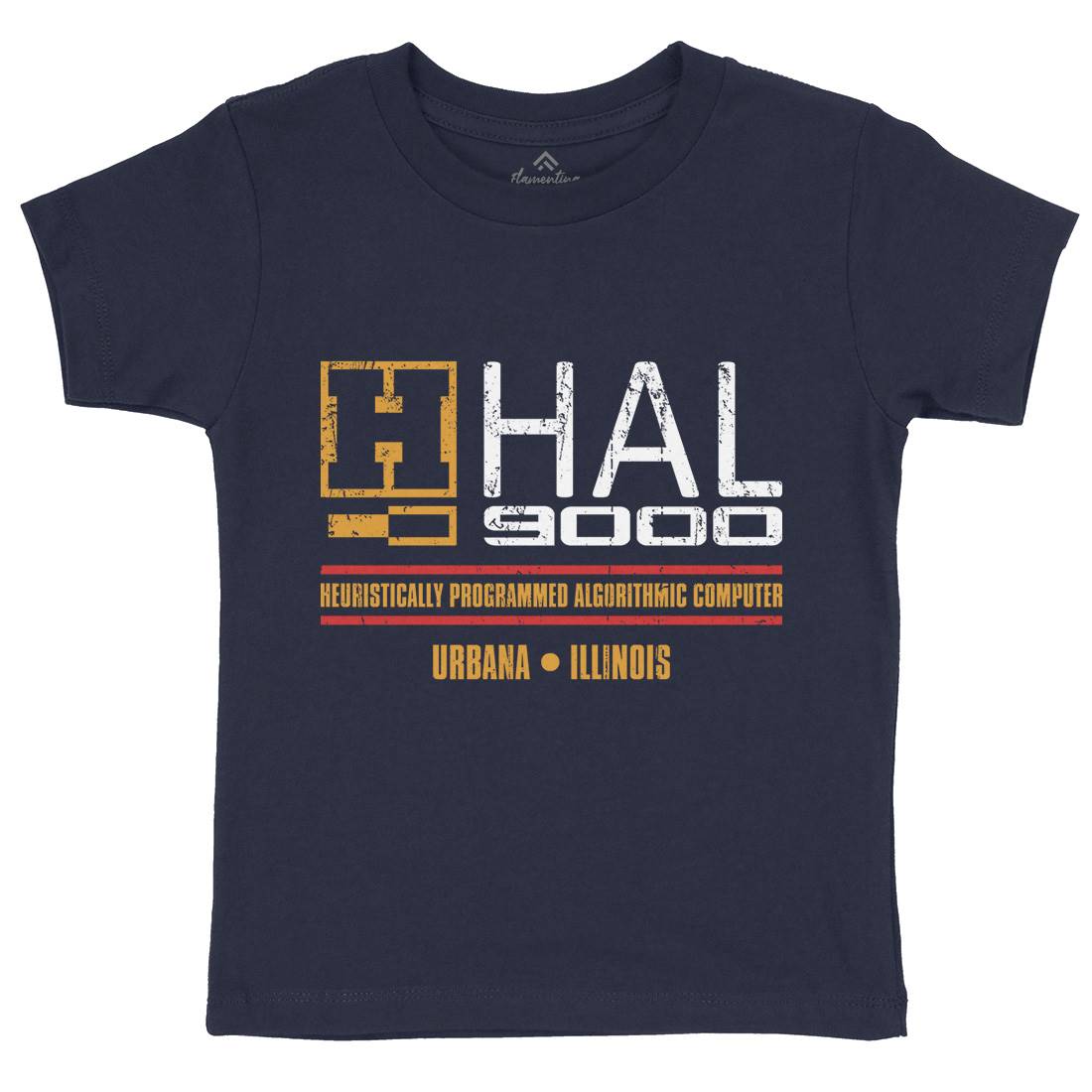Hal Kids Crew Neck T-Shirt Space D411