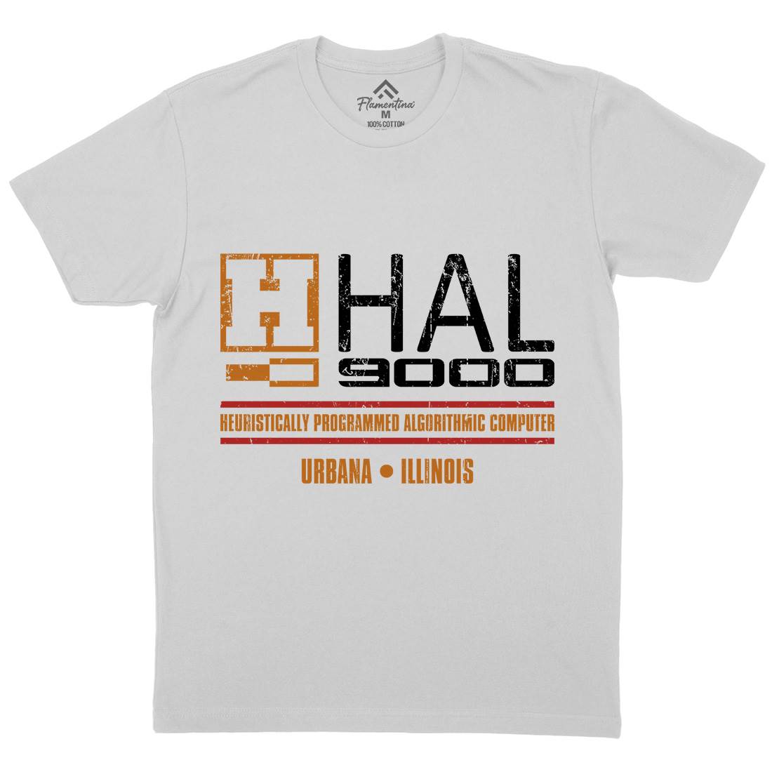 Hal Mens Crew Neck T-Shirt Space D411