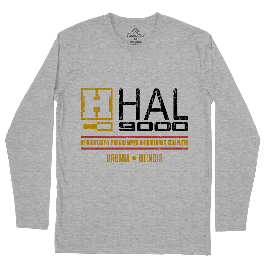 Hal Mens Long Sleeve T-Shirt Space D411