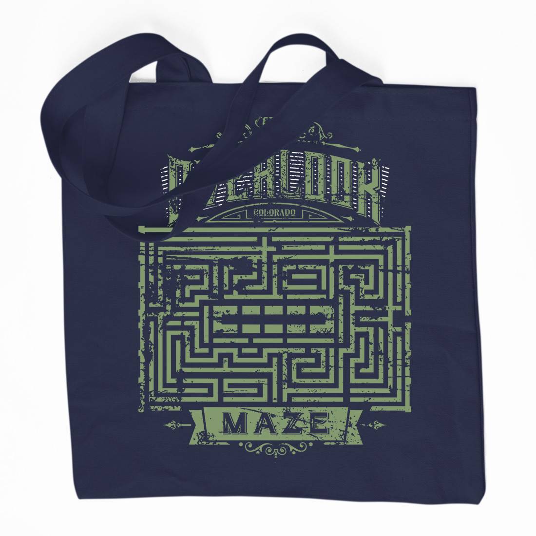 Overlook Maze Organic Premium Cotton Tote Bag Horror D413
