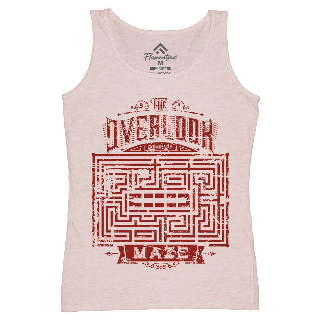 Overlook Maze Womens Organic Tank Top Vest Horror D413